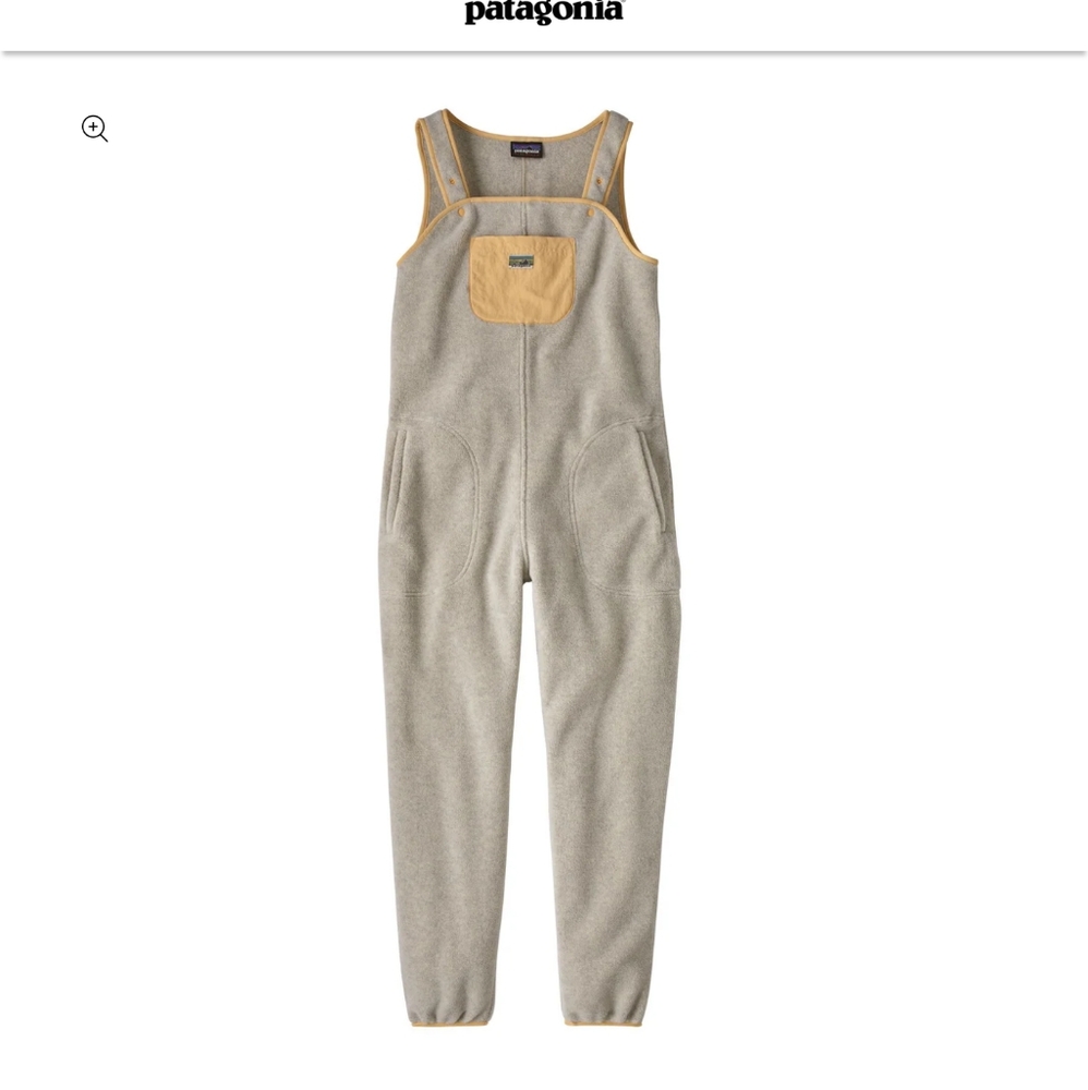 Patagonia Womens Fleece Synchilla Overalls